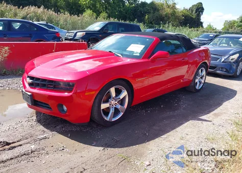 2011 Chevrolet Camaro 2Lt из США, поврежденный, VIN 2G1FC3DD6B9211107